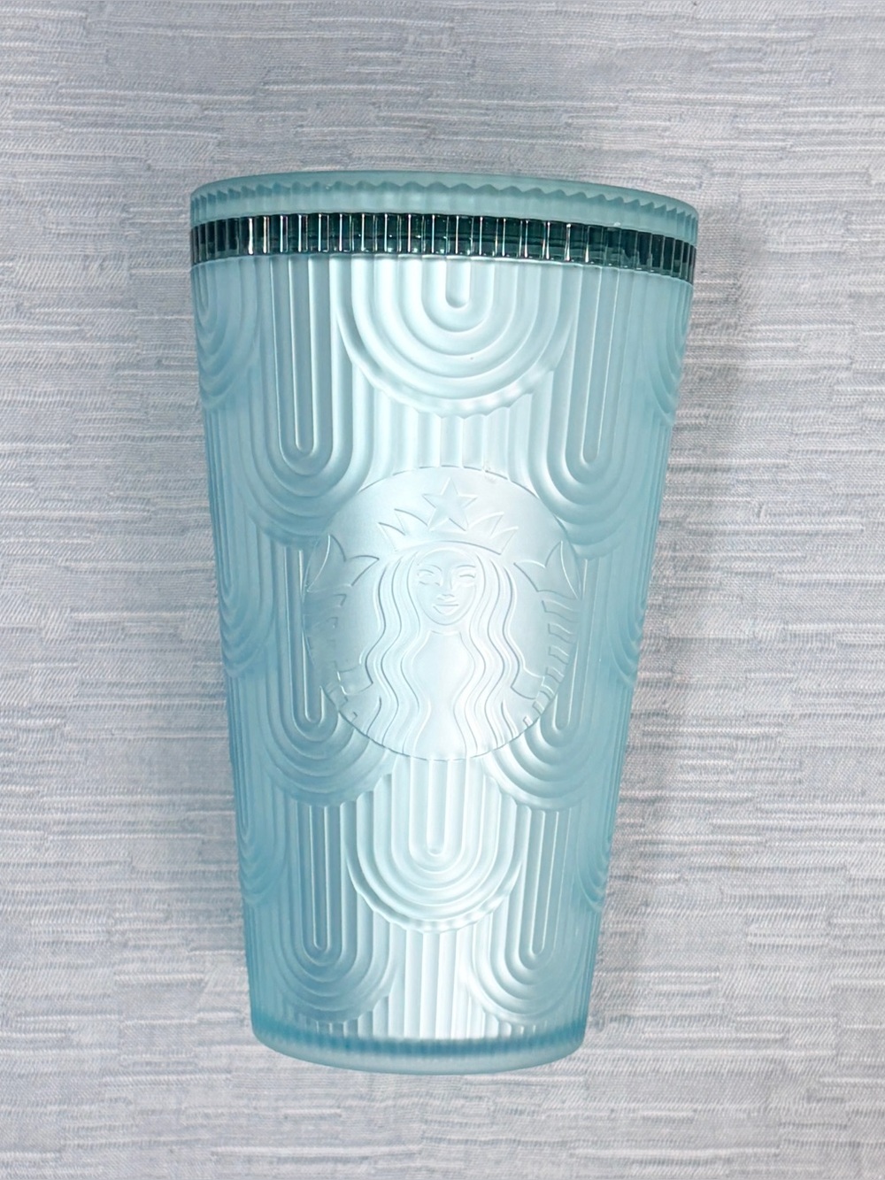 Starbucks 2024 Soft Touch Green Scales Tumbler with Straw
